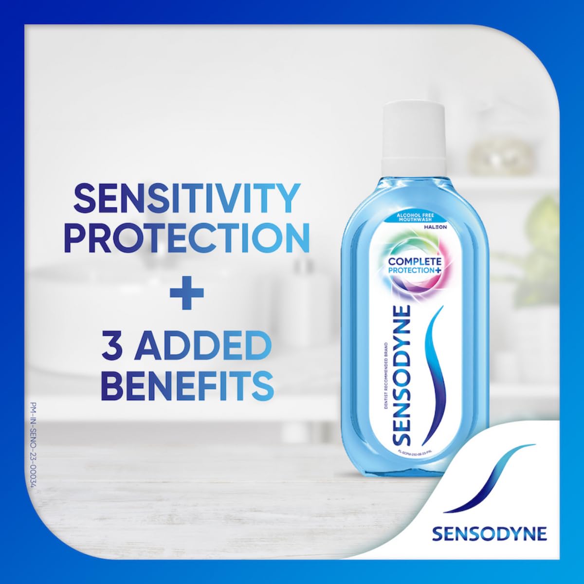 Sensodyne - Complete Protection+ | Alcohol-free All-in-One - Mouth Wash