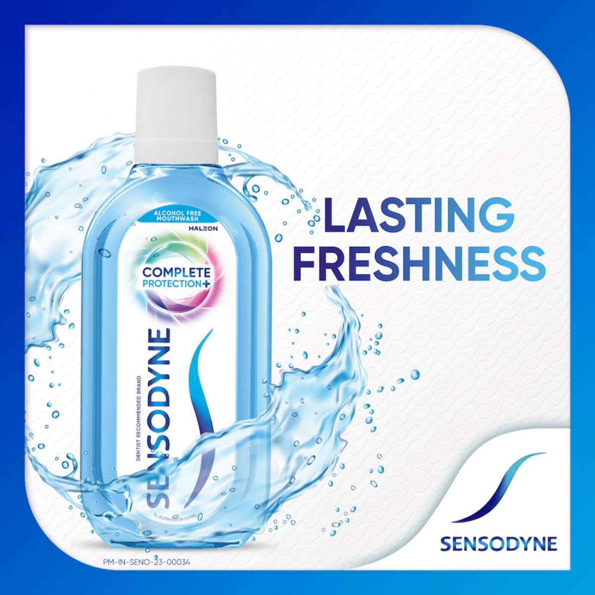 Sensodyne - Complete Protection+ | Alcohol-free All-in-One - Mouth Wash