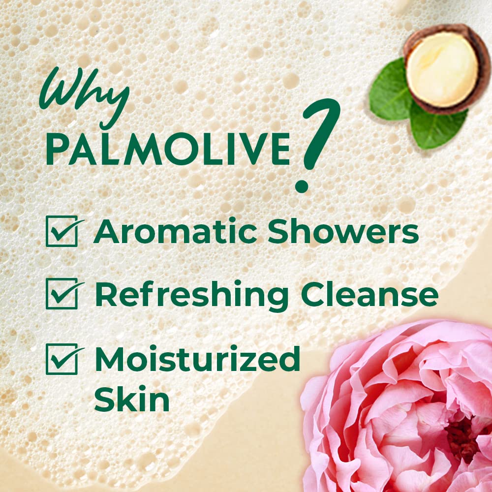 Palmolive - Macadamia Oil & Peony - Luminous Oil - Invigorating - Body Wash