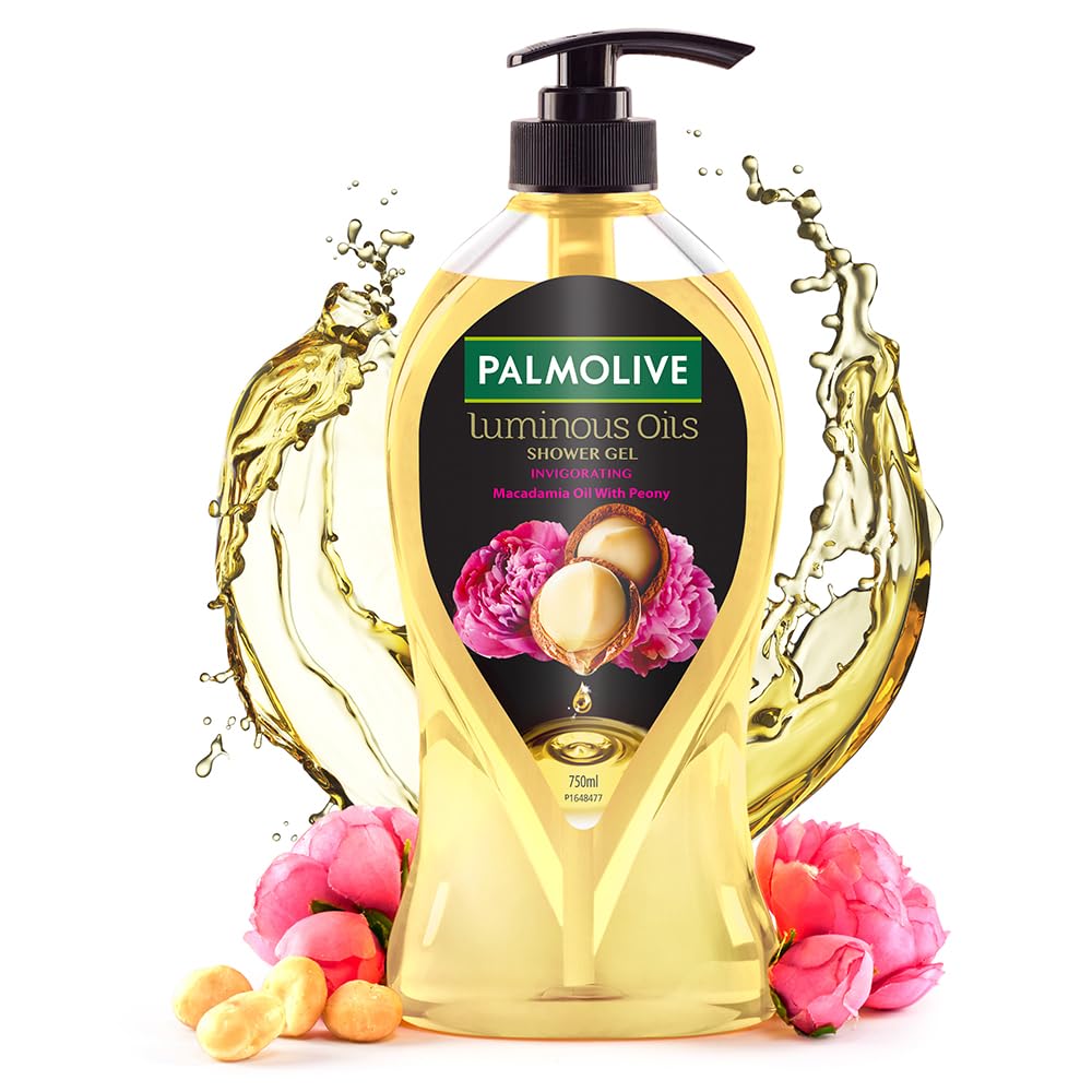 Palmolive - Macadamia Oil & Peony - Luminous Oil - Invigorating - Body Wash