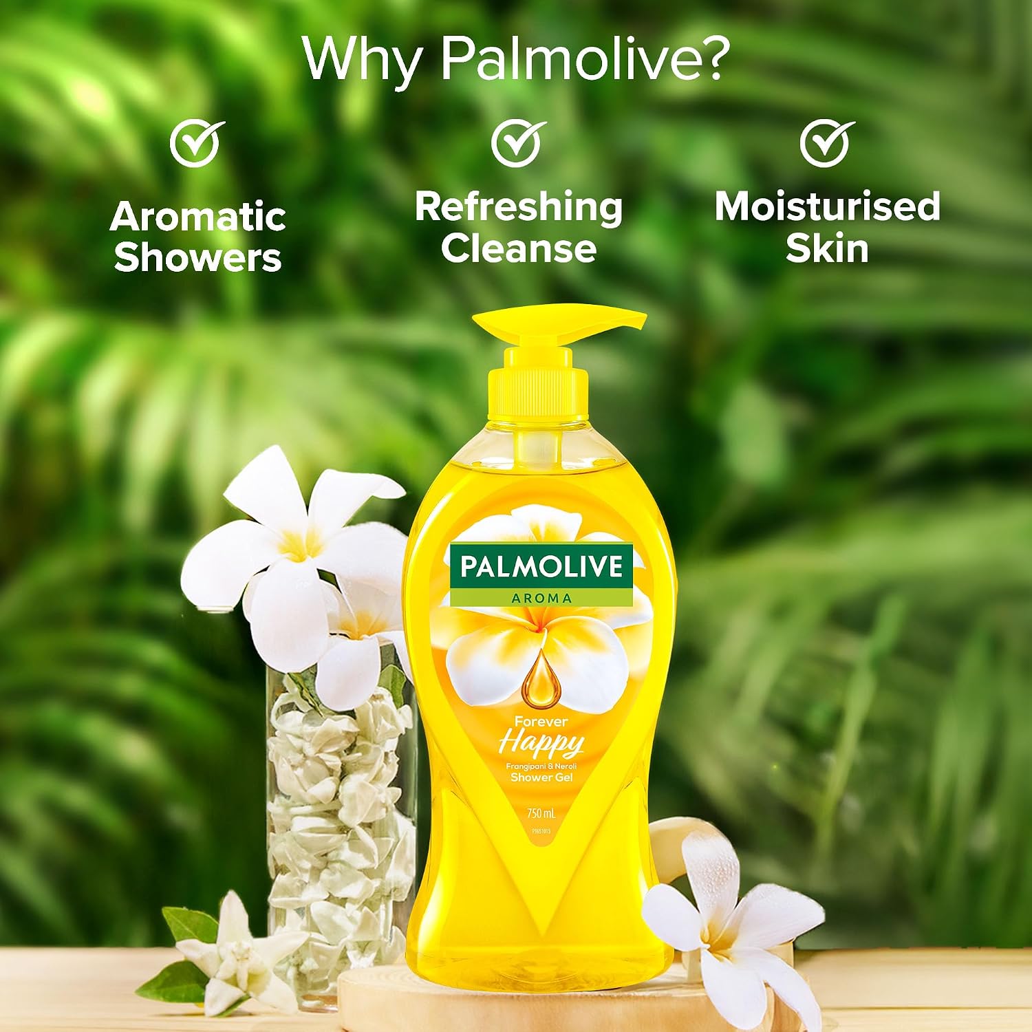 Palmolive - Aroma - Frangipani & Neroli - Forever Happy-Body Wash