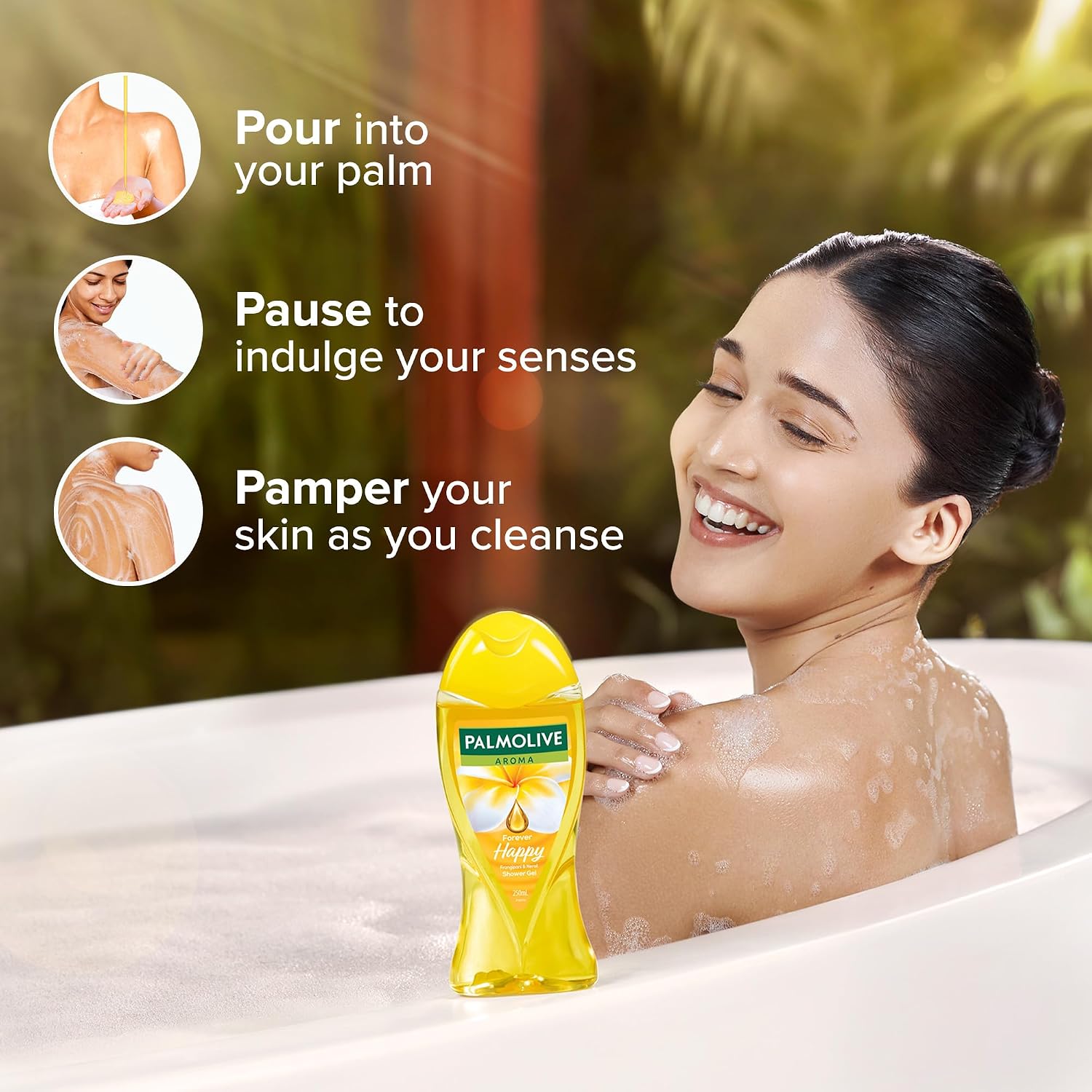 Palmolive - Aroma - Frangipani & Neroli - Forever Happy-Body Wash