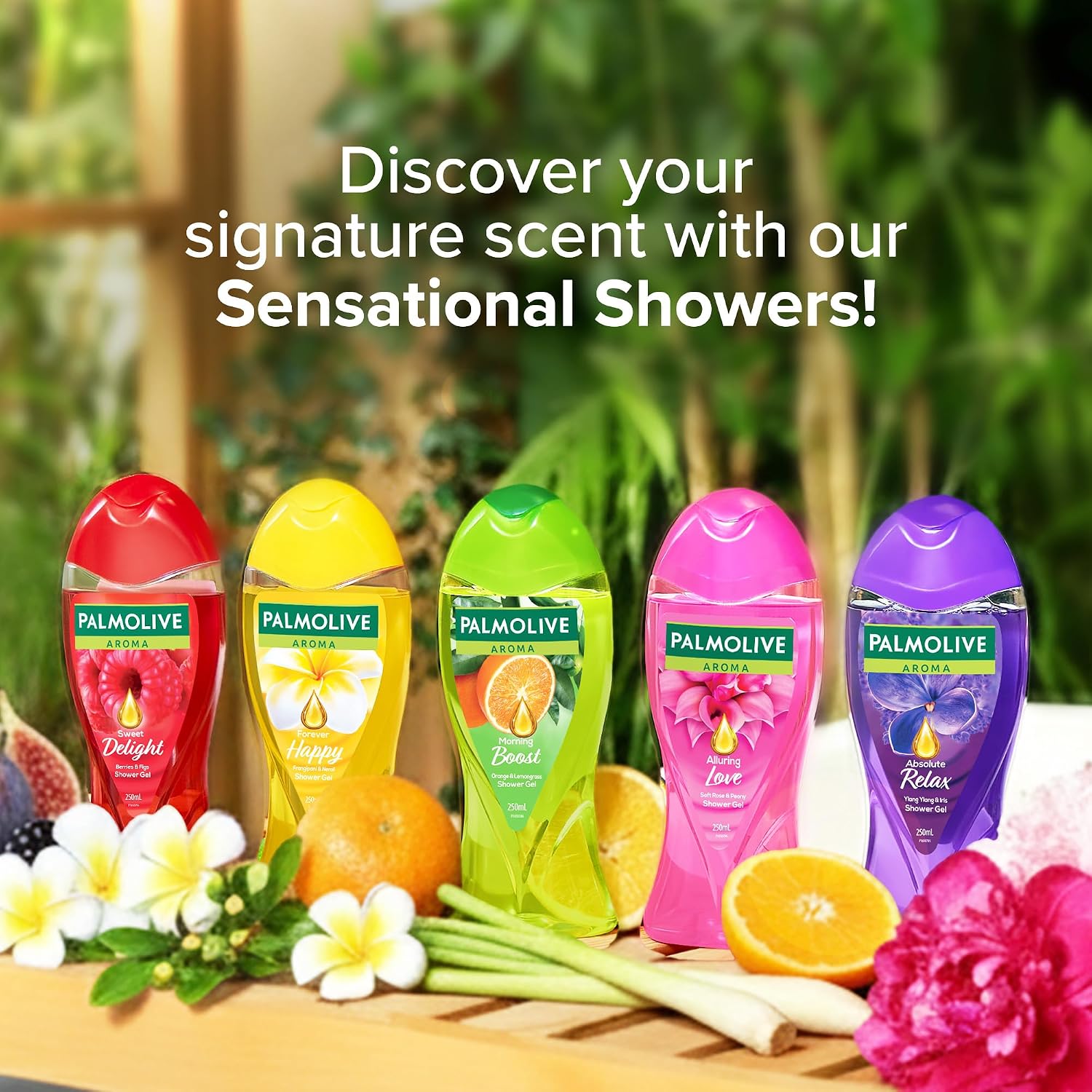 Palmolive - Aroma - Frangipani & Neroli - Forever Happy-Body Wash