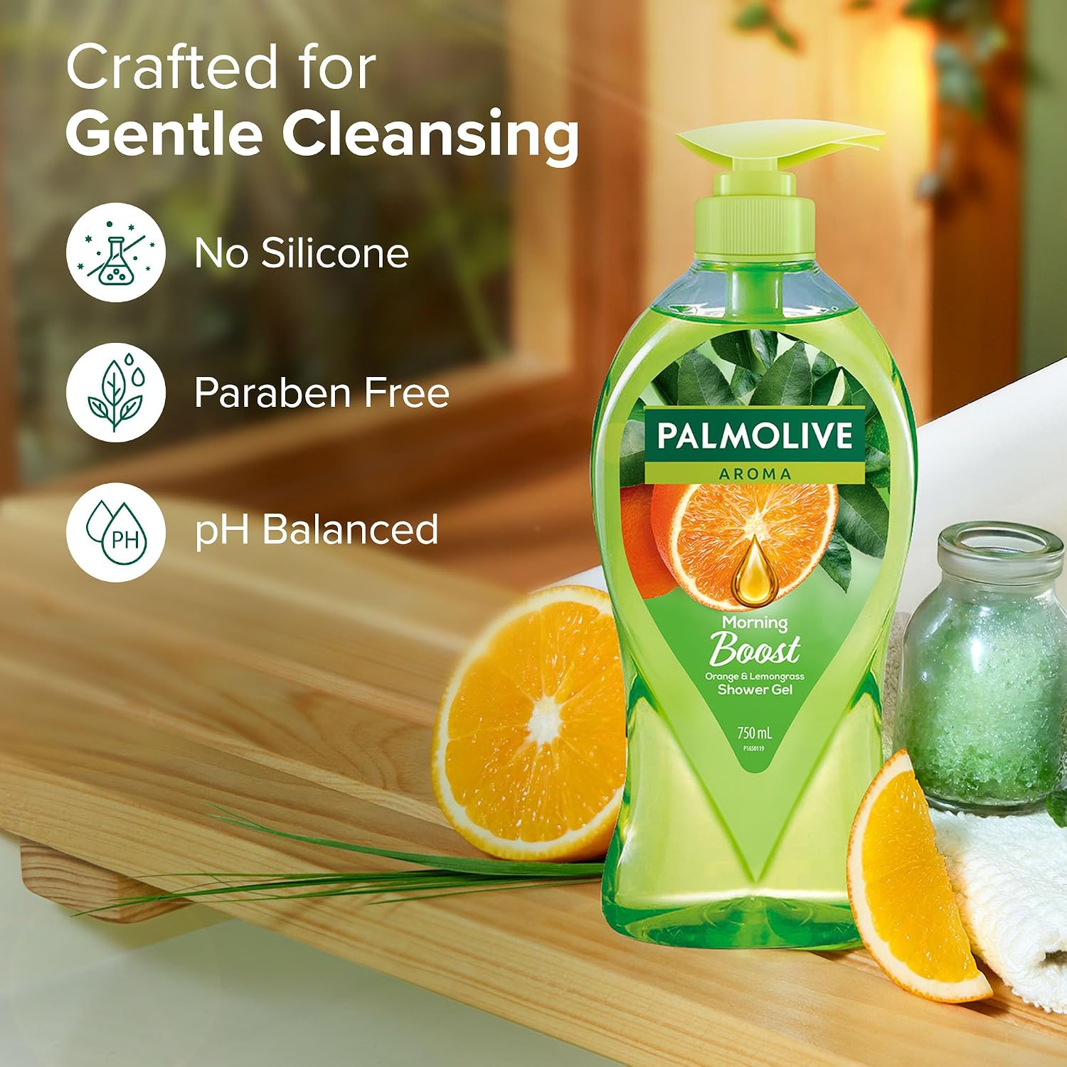 Palmolive - Orange & Lemongrass - Aroma - Morning Boost - Shower Gel