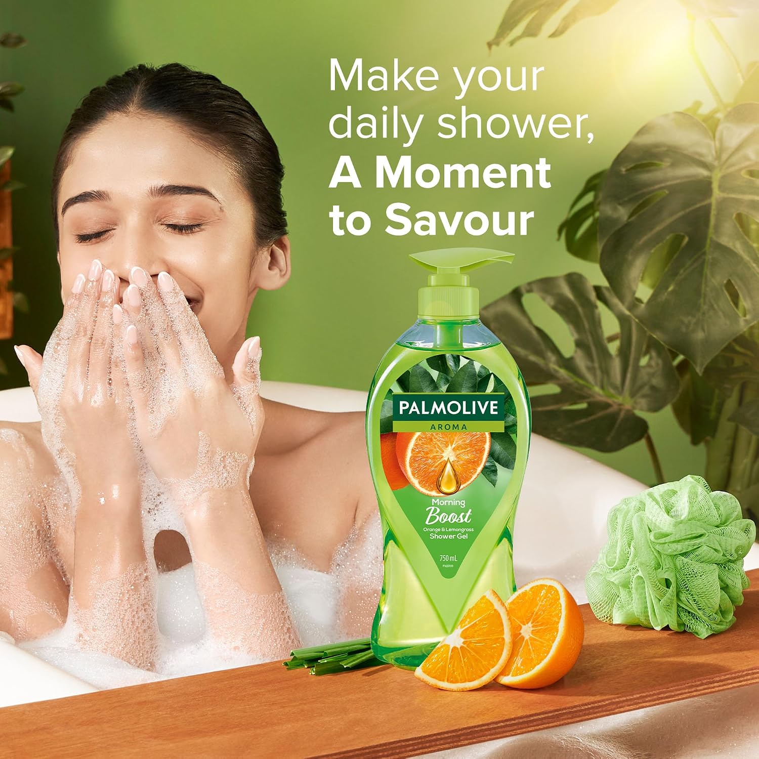 Palmolive - Orange & Lemongrass - Aroma - Morning Boost - Shower Gel