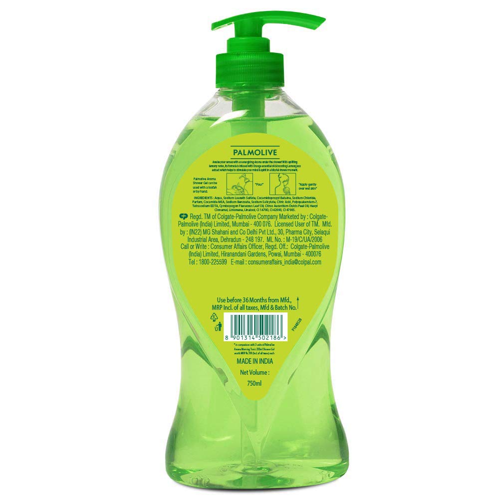 Palmolive - Orange & Lemongrass - Aroma - Morning Boost - Shower Gel