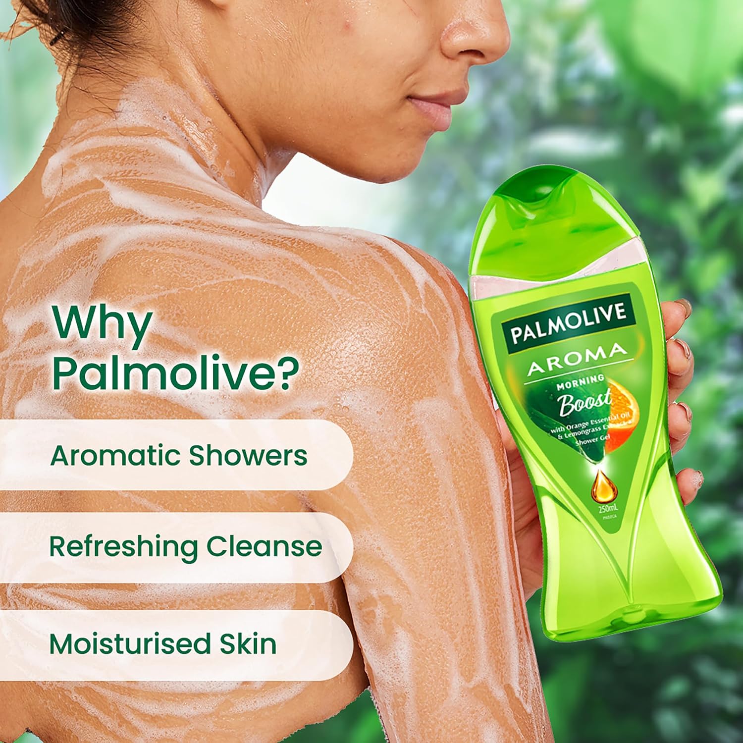 Palmolive - Orange & Lemongrass - Aroma - Morning Boost - Shower Gel