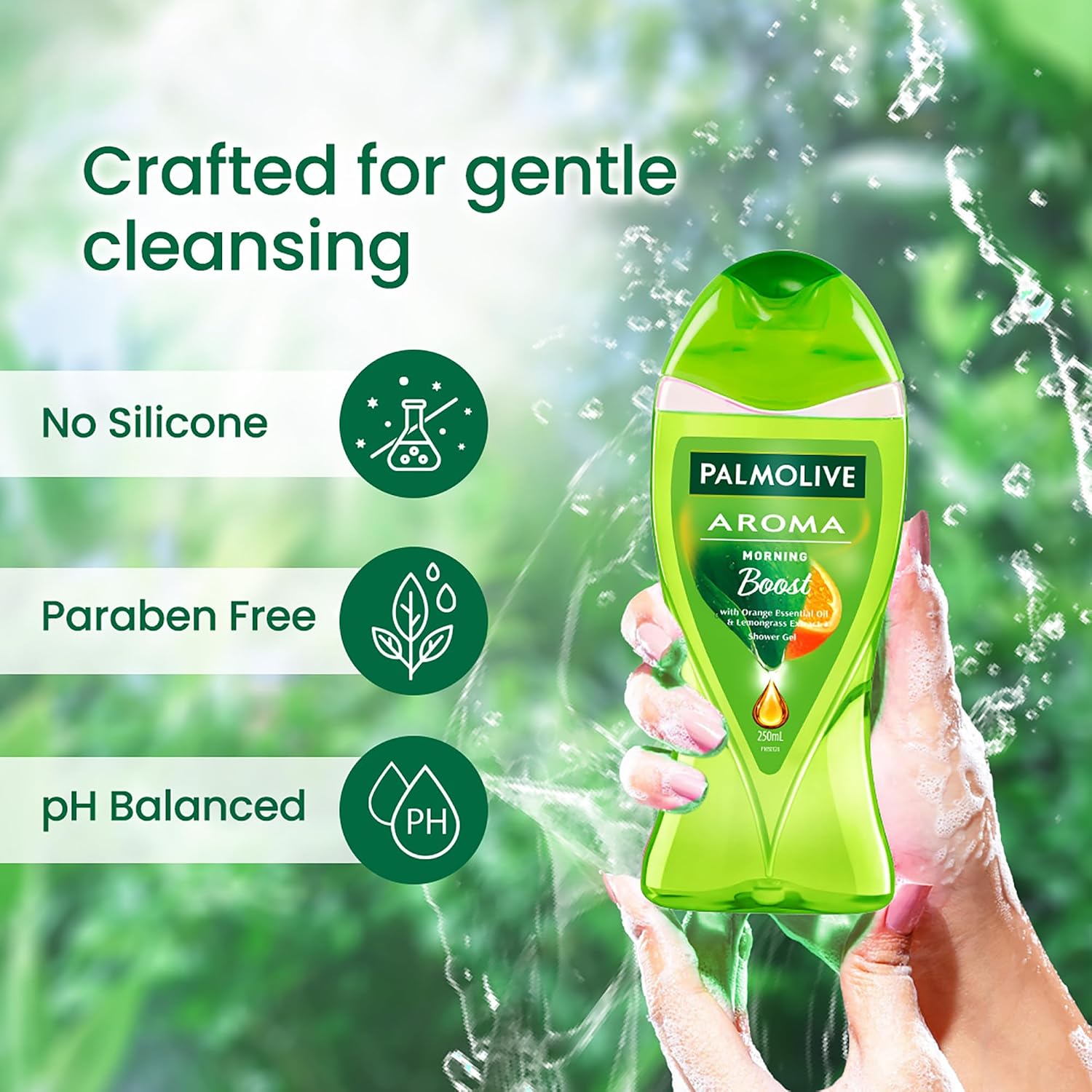 Palmolive - Orange & Lemongrass - Aroma - Morning Boost - Shower Gel