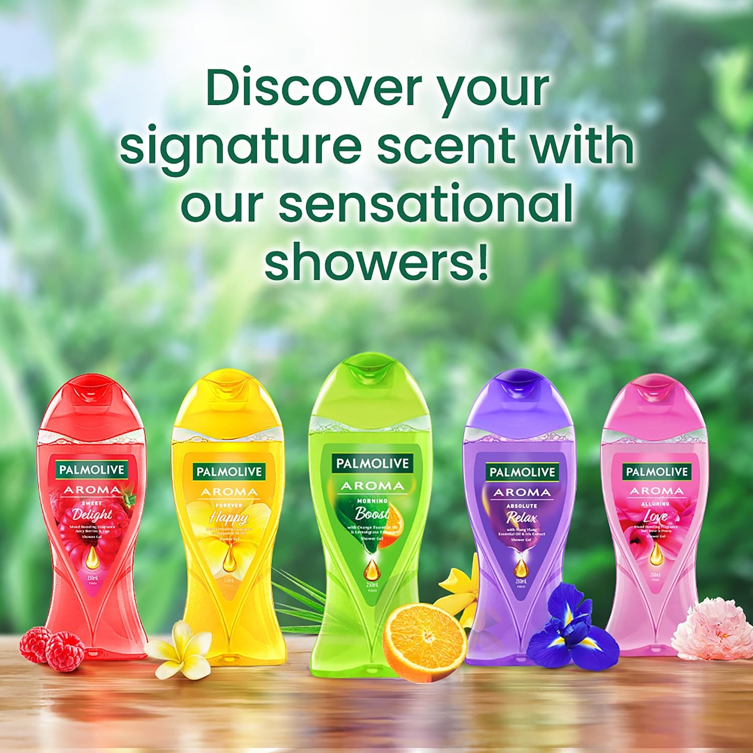 Palmolive - Orange & Lemongrass - Aroma - Morning Boost - Shower Gel