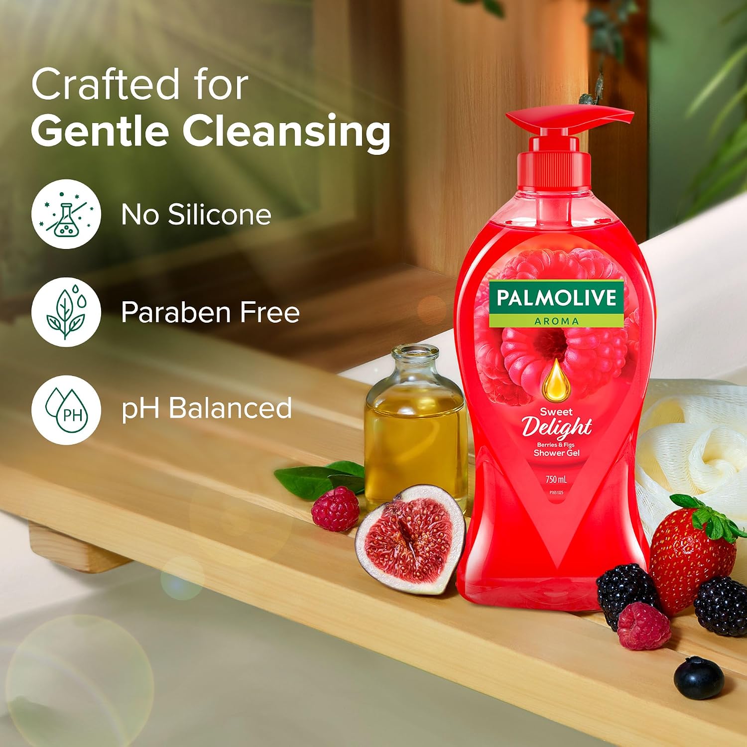 Palmolive - Berries & Figs - Aroma - Sweet Delight - Body Wash