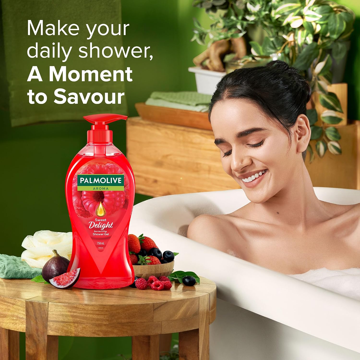 Palmolive - Berries & Figs - Aroma - Sweet Delight - Body Wash