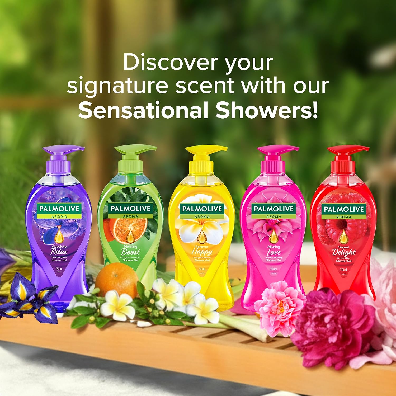Palmolive - Berries & Figs - Aroma - Sweet Delight - Body Wash