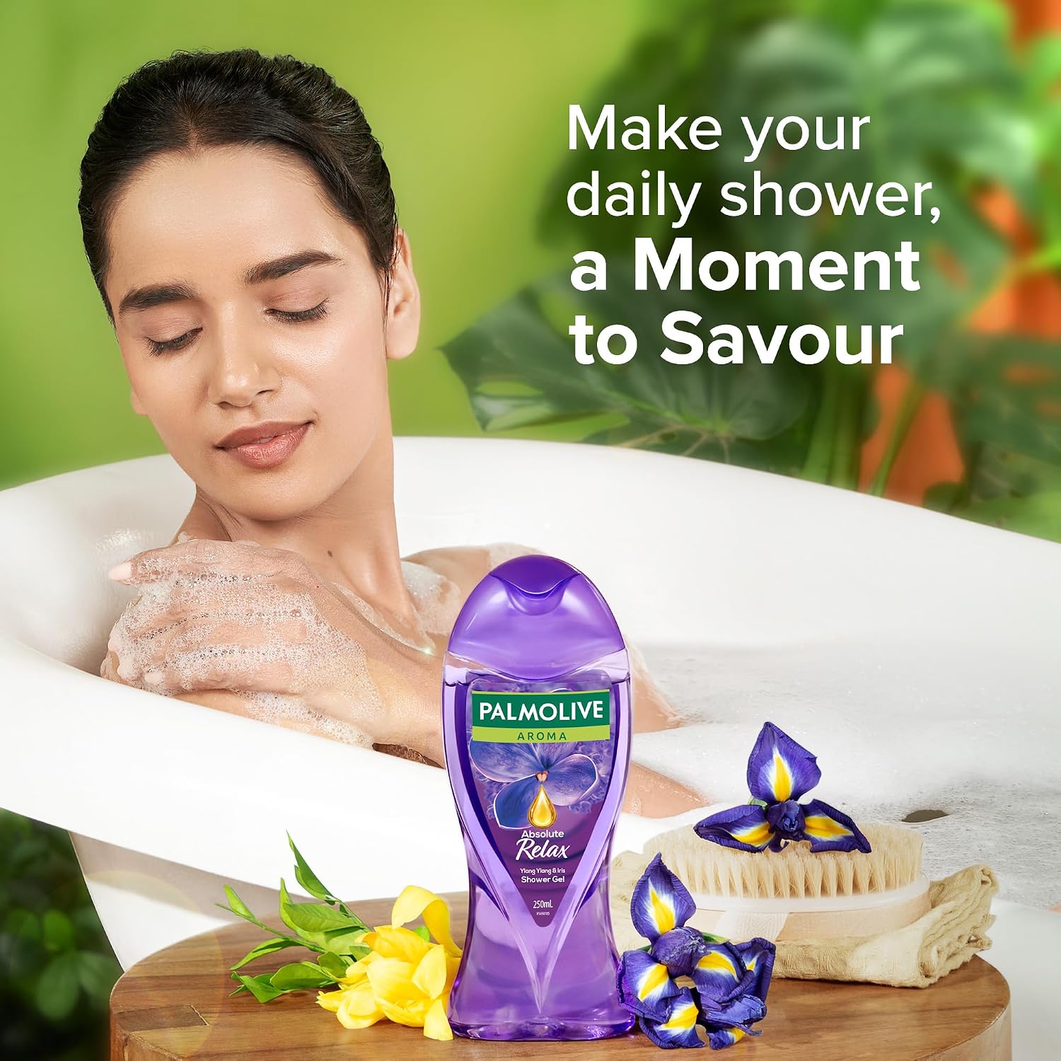 Palmolive - Aroma - Ylang Ylang Essential Oil & Iris - Absolute Relax-Body Wash