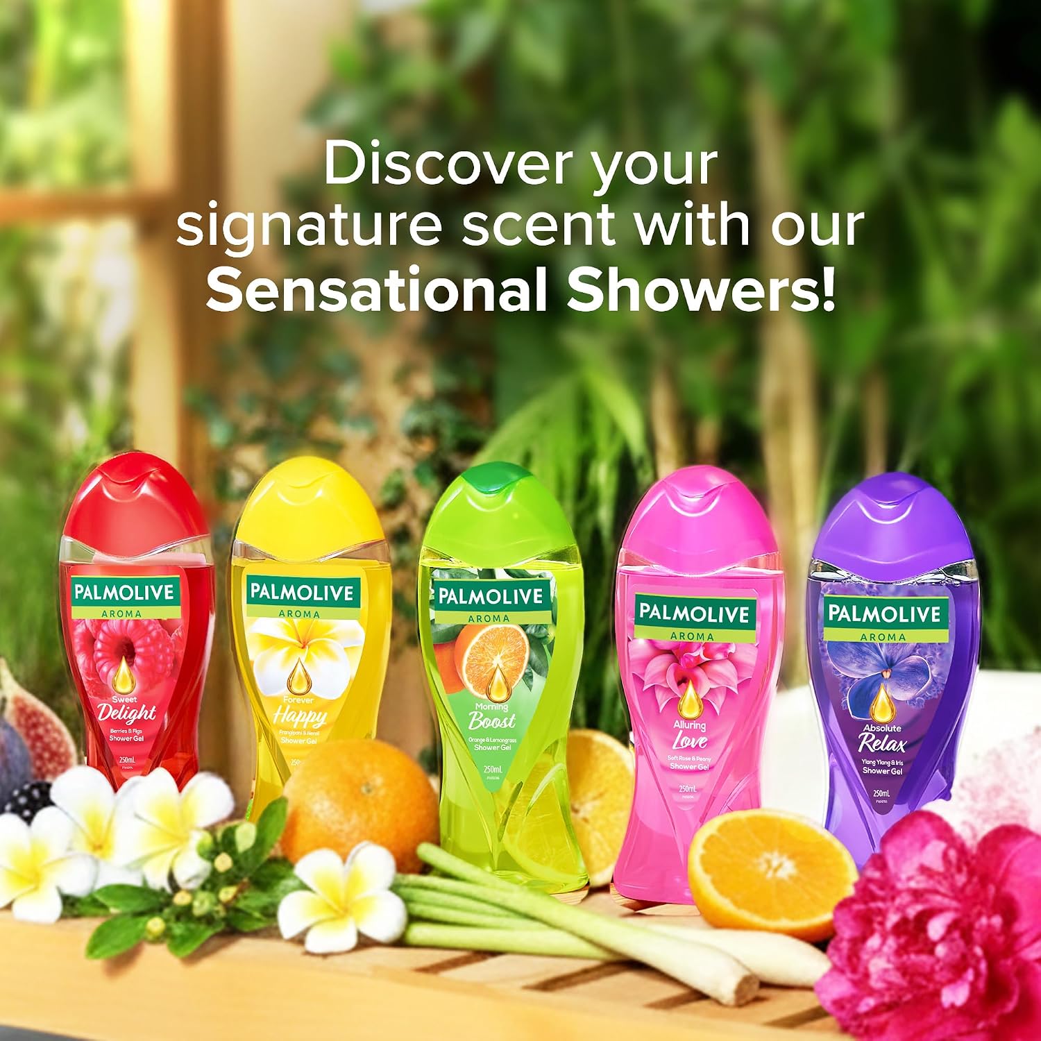 Palmolive - Aroma - Ylang Ylang Essential Oil & Iris - Absolute Relax-Body Wash