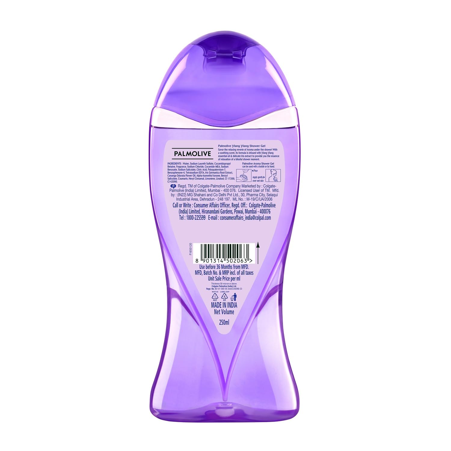 Palmolive - Aroma - Ylang Ylang Essential Oil & Iris - Absolute Relax-Body Wash