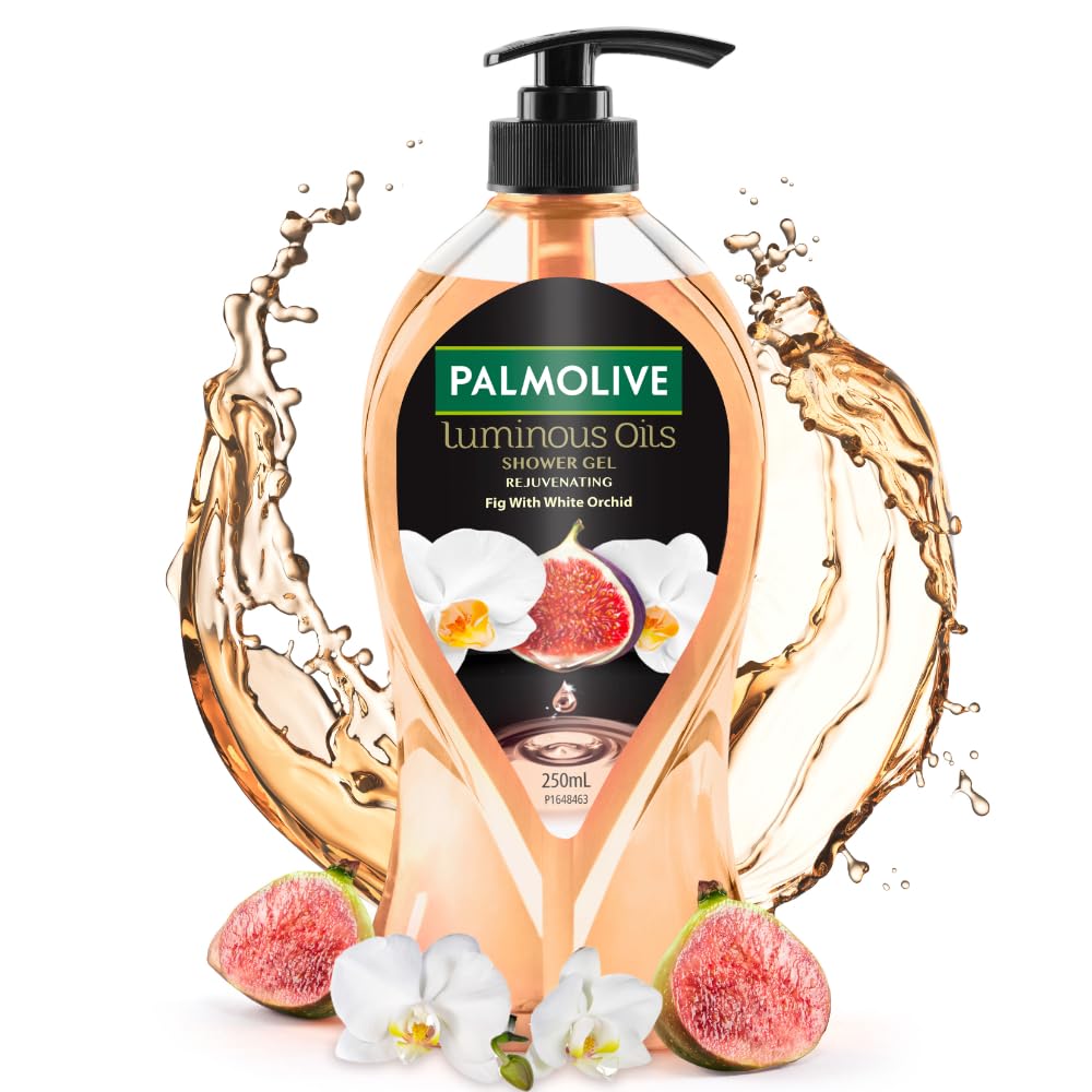 Palmolive - Fig & White Orchid - Luminous Oil - Rejuvenating-Shower Gel