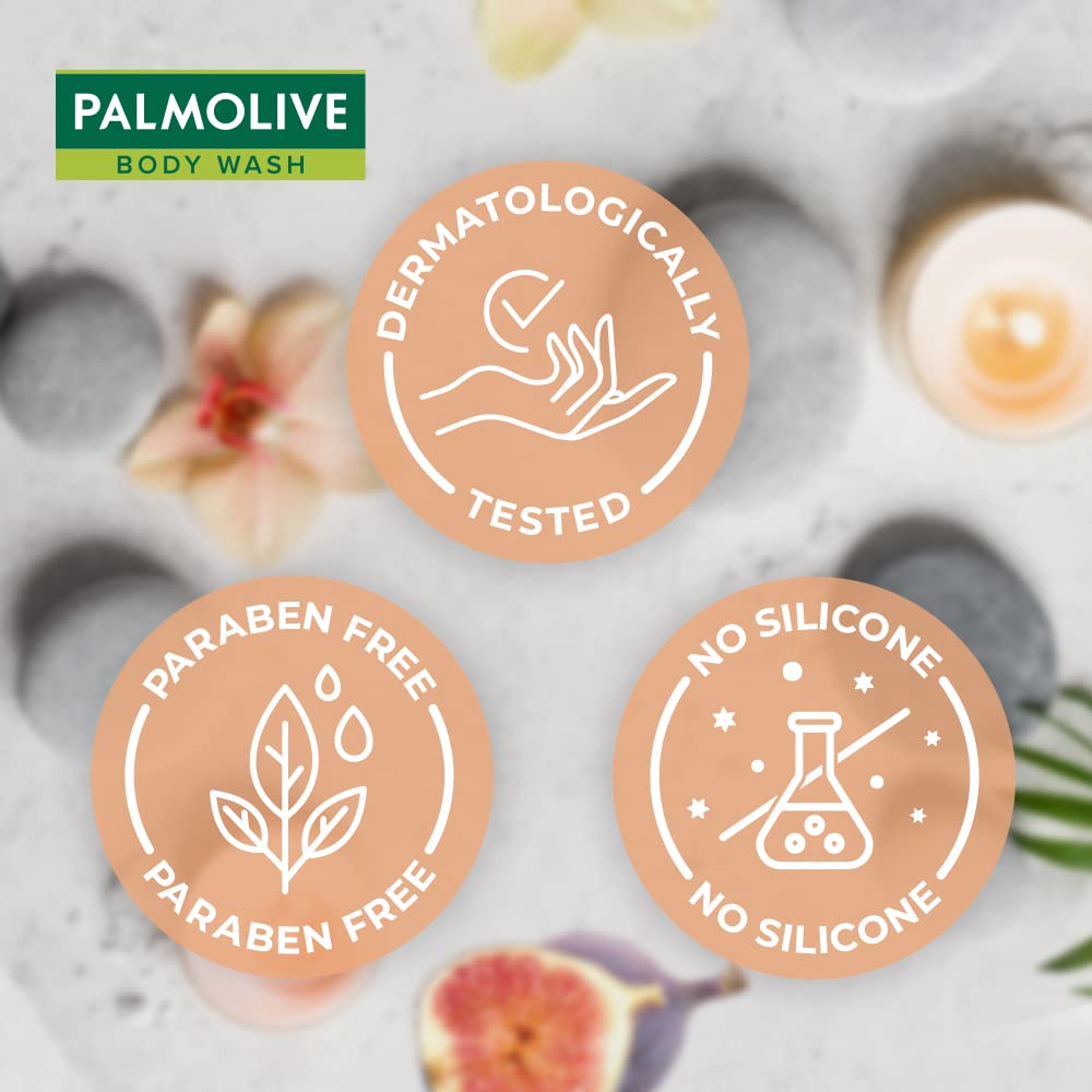 Palmolive - Fig & White Orchid - Luminous Oil - Rejuvenating-Shower Gel