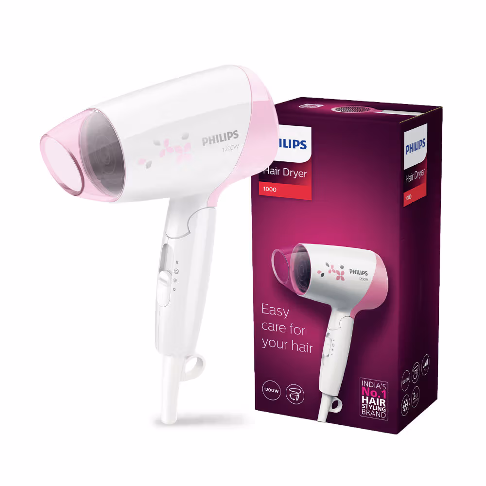 Philips - Hair Dryer - 1200W Foldable