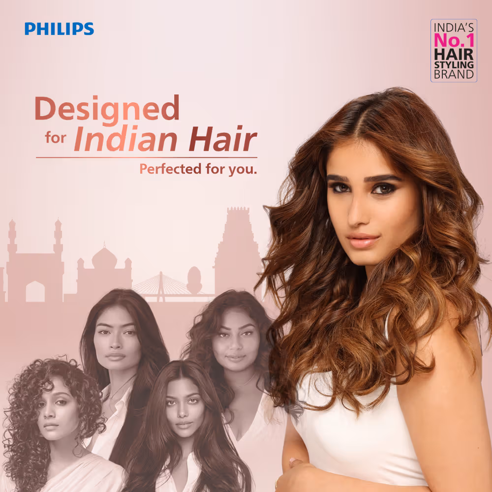 Philips - Foldable - Hair Dryer - 3 Heat Settings with Cool Shot