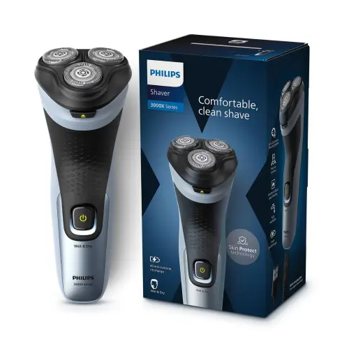 Philips - Shaver - 3000 Series with Comfortable clean shave