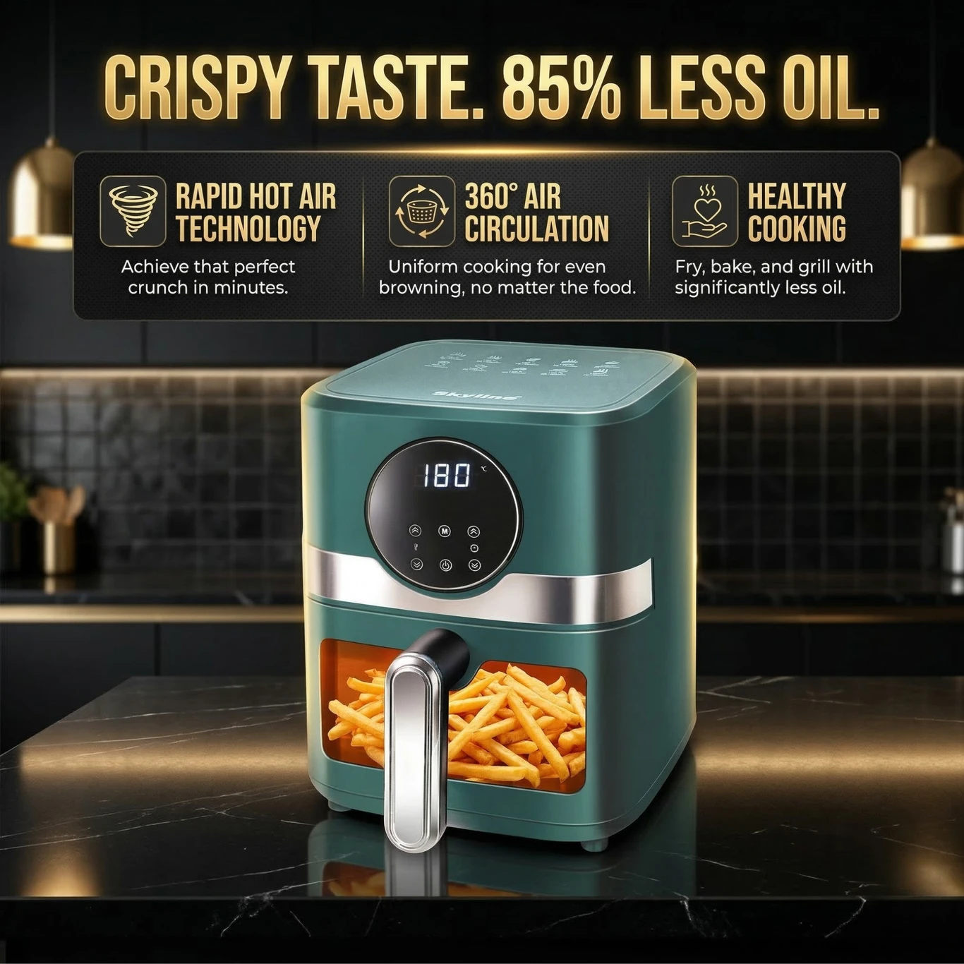 Skyline - Air Fryer - 1500W