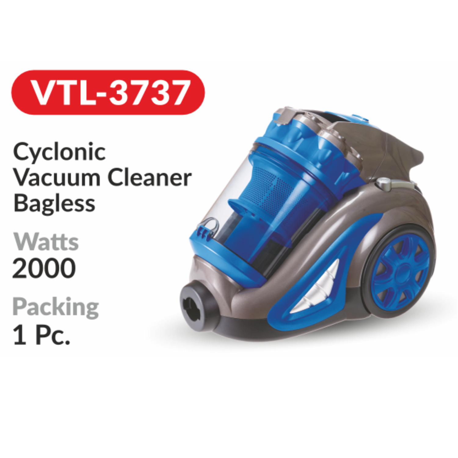 Skyline - Cyclonic - Vacuum Cleaner - 2000W