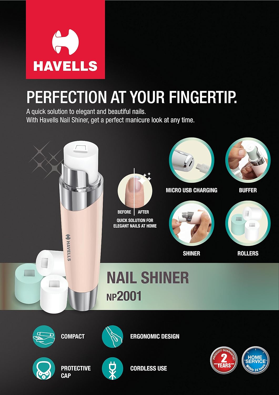 Havells - Nail Shiner - Manicure