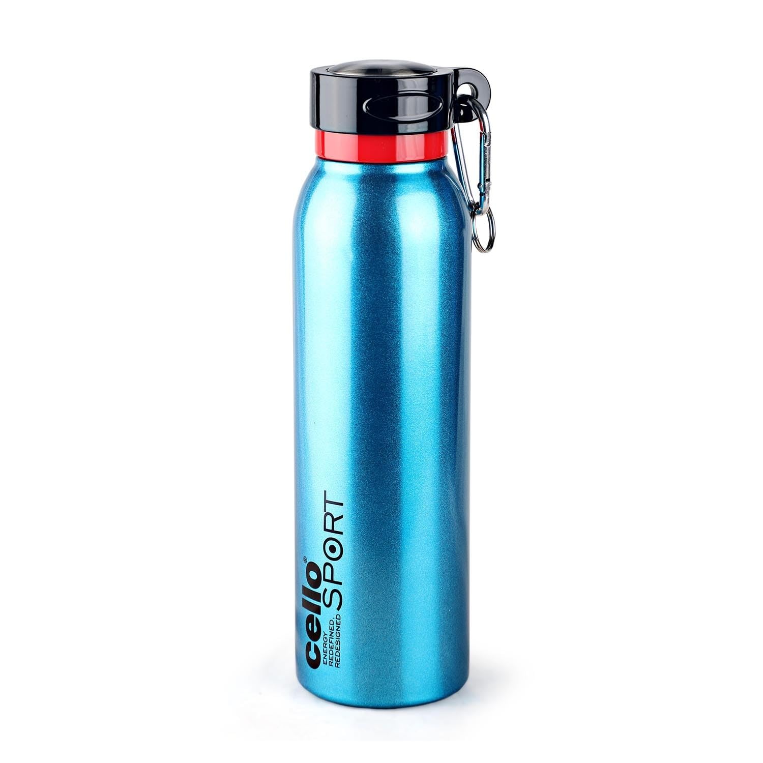 Cello - Beatle Metallic - Stainless Steel-Vacuum Insulated-Water Bottle
