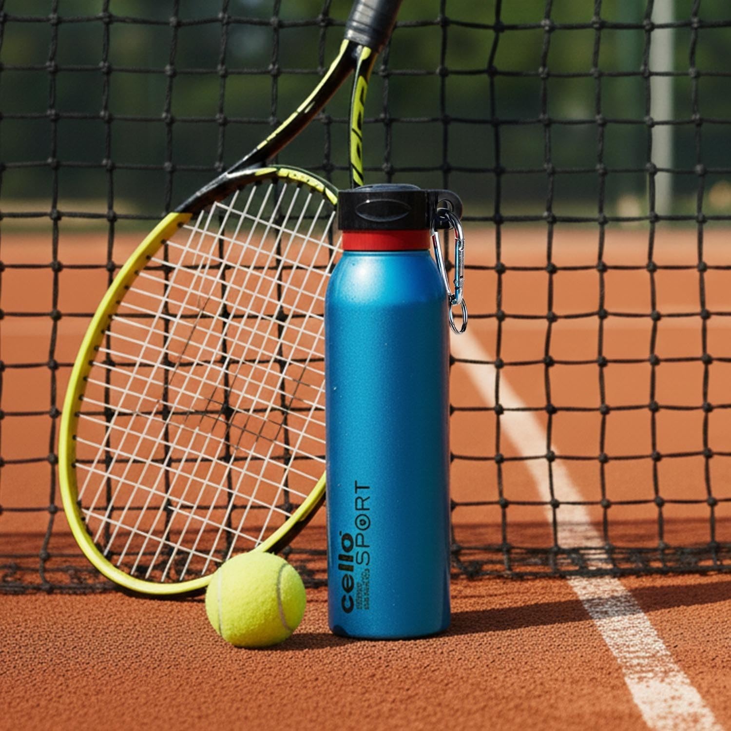 Cello - Beatle Metallic - Stainless Steel-Vacuum Insulated-Water Bottle