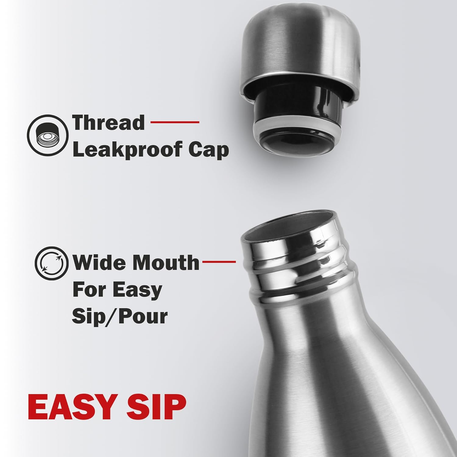 Cello - Swift - Stainless Steel Hot and Cold - Water Bottle