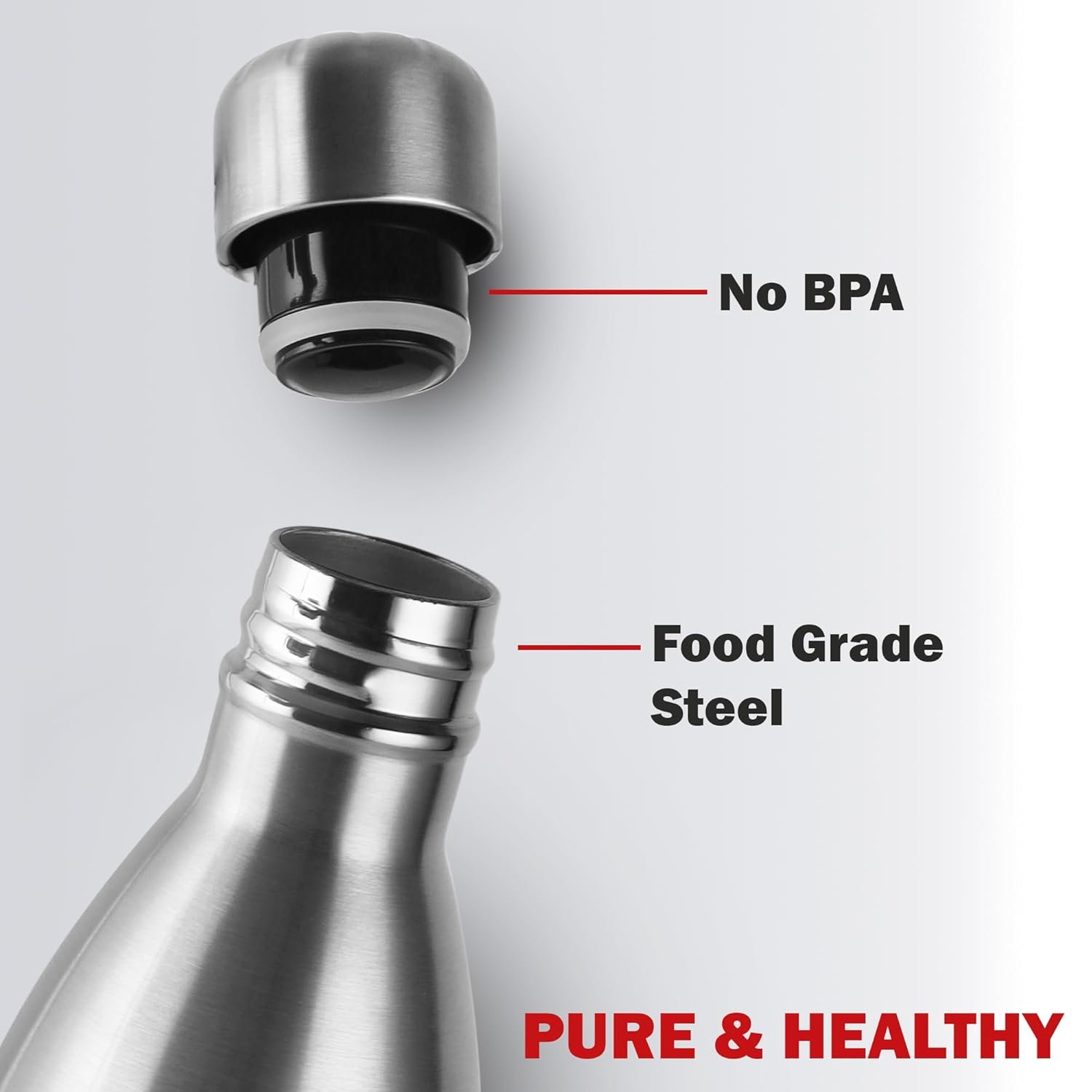 Cello - Swift - Stainless Steel Hot and Cold - Water Bottle