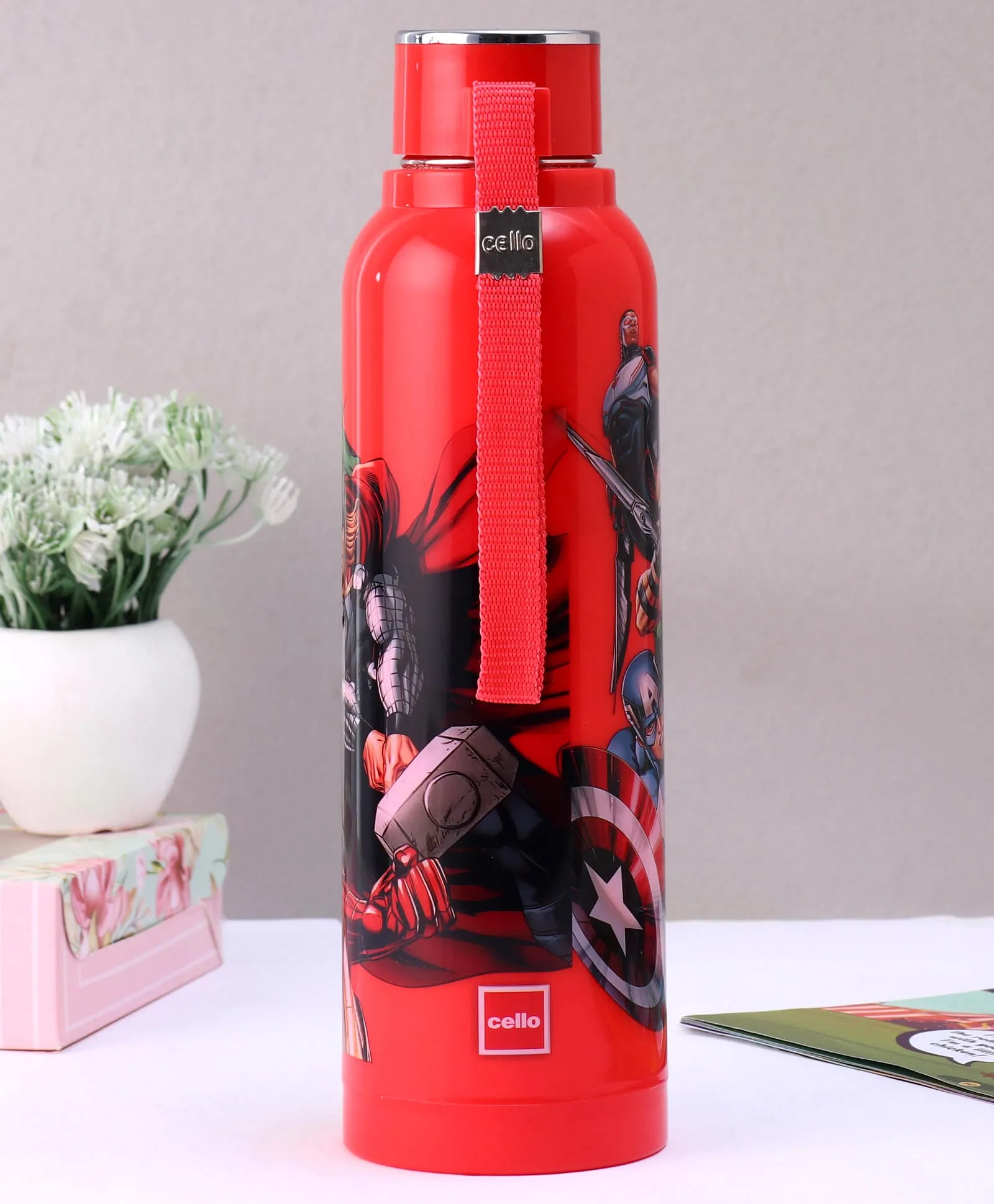 Cello - Puro Steel-X Benz Icon - Insulated - Water Bottle for Kids