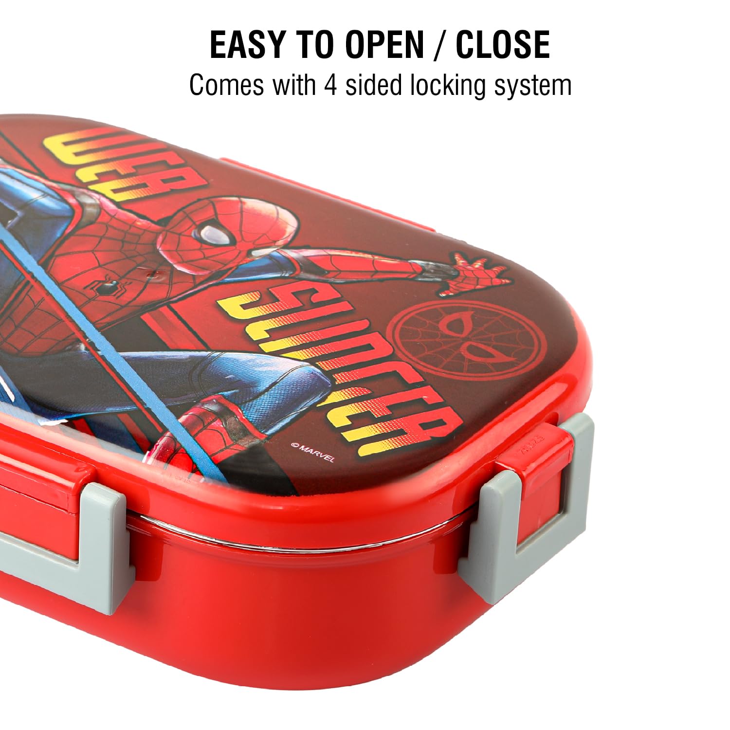 Cello - Feast Deluxe - Spider Man Print Insulated - Lunch Box