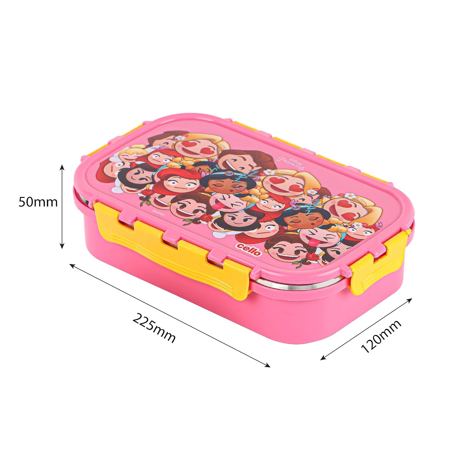 Cello - Fun Food Big - 100% Food Grade - Leak Proof and Break
