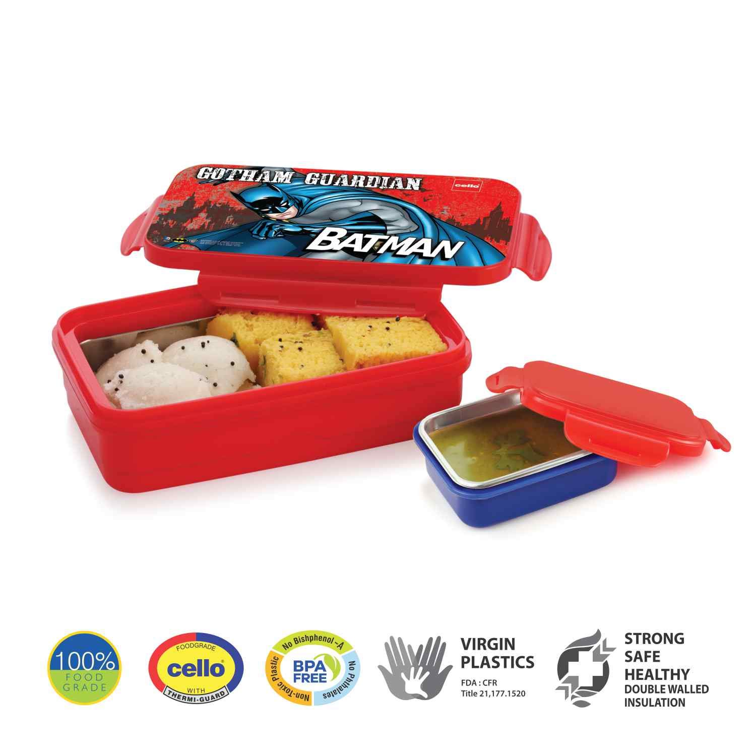 Cello - HI-Lunch Deluxe - Batman - Insulated-Lunch Box