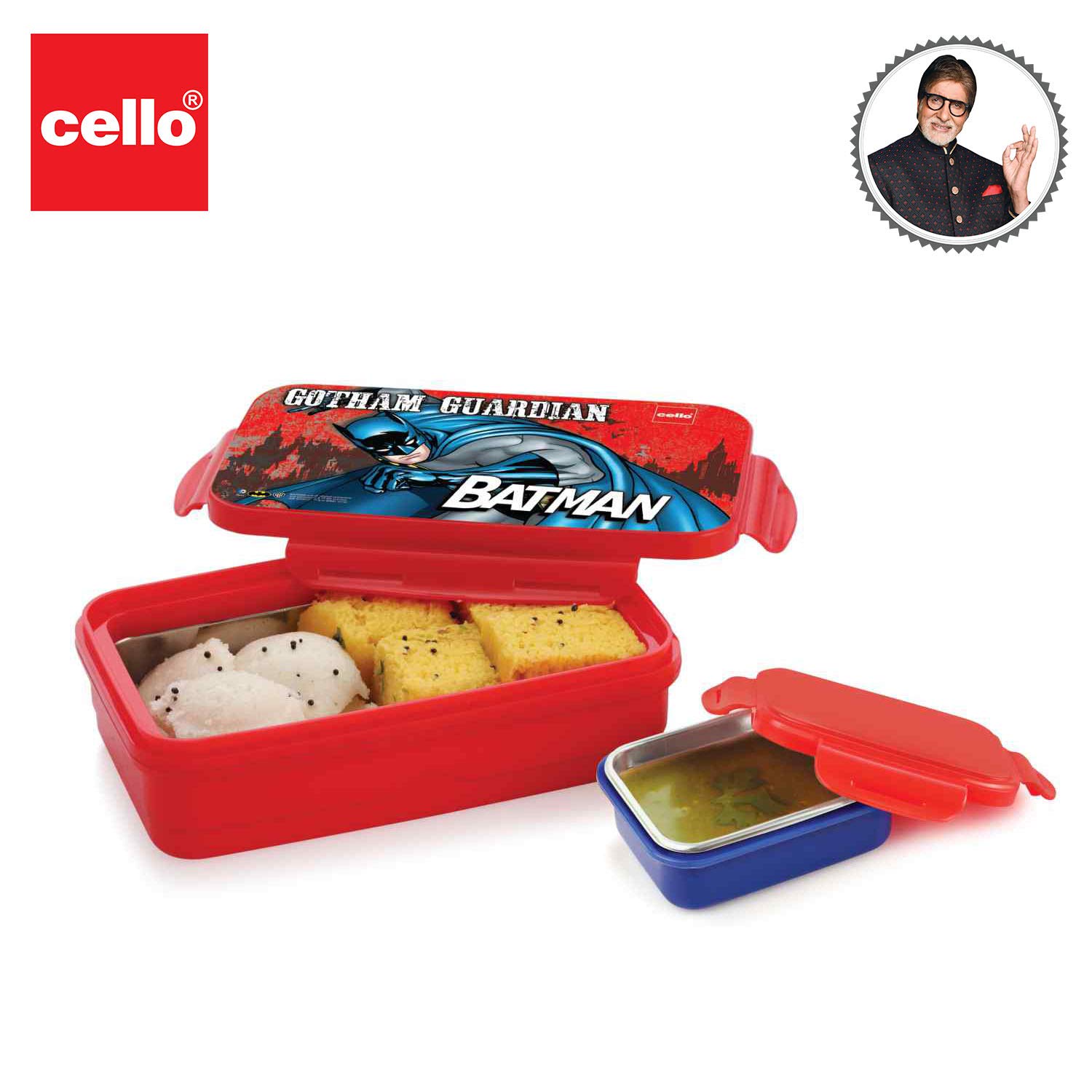 Cello - HI-Lunch Deluxe - Batman - Insulated-Lunch Box