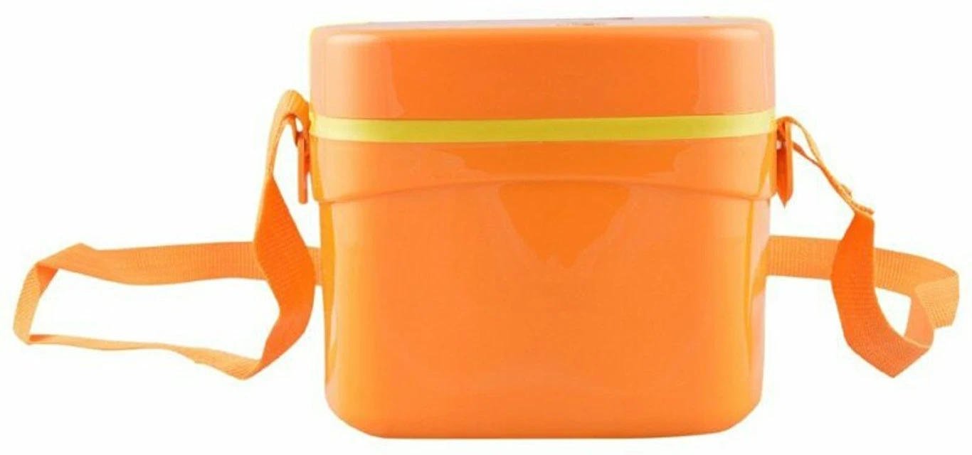 Cello - Qube Big dlx - 2 Containers Plastic - Office Lunch Box