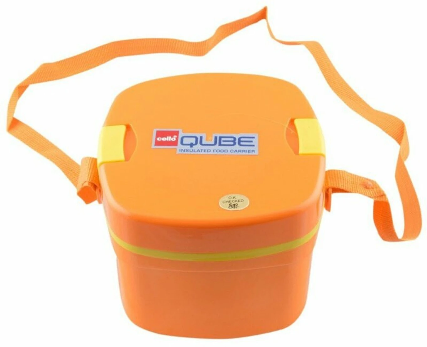 Cello - Qube Big dlx - 2 Containers Plastic - Office Lunch Box 