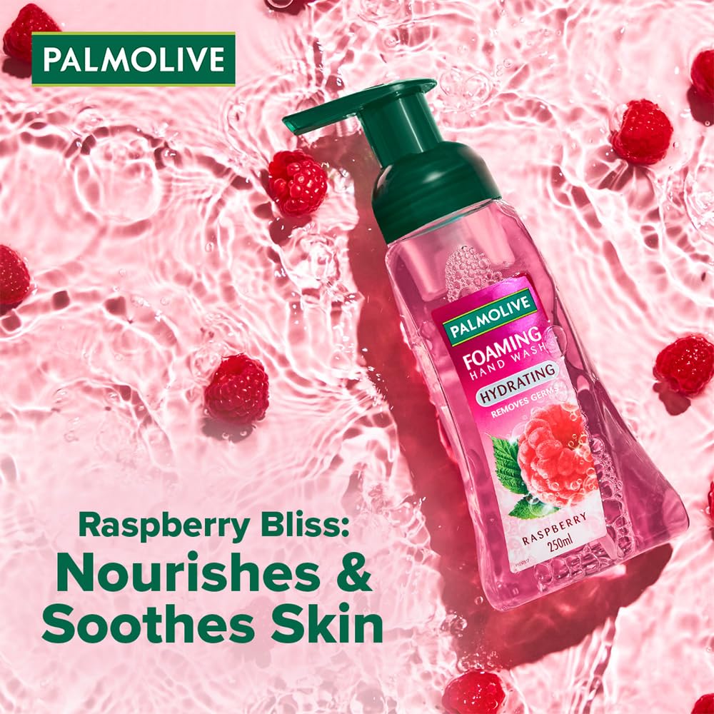 Palmolive - Raspberry - Hydrating - Foaming Raspberry Liquid - Hand Wash