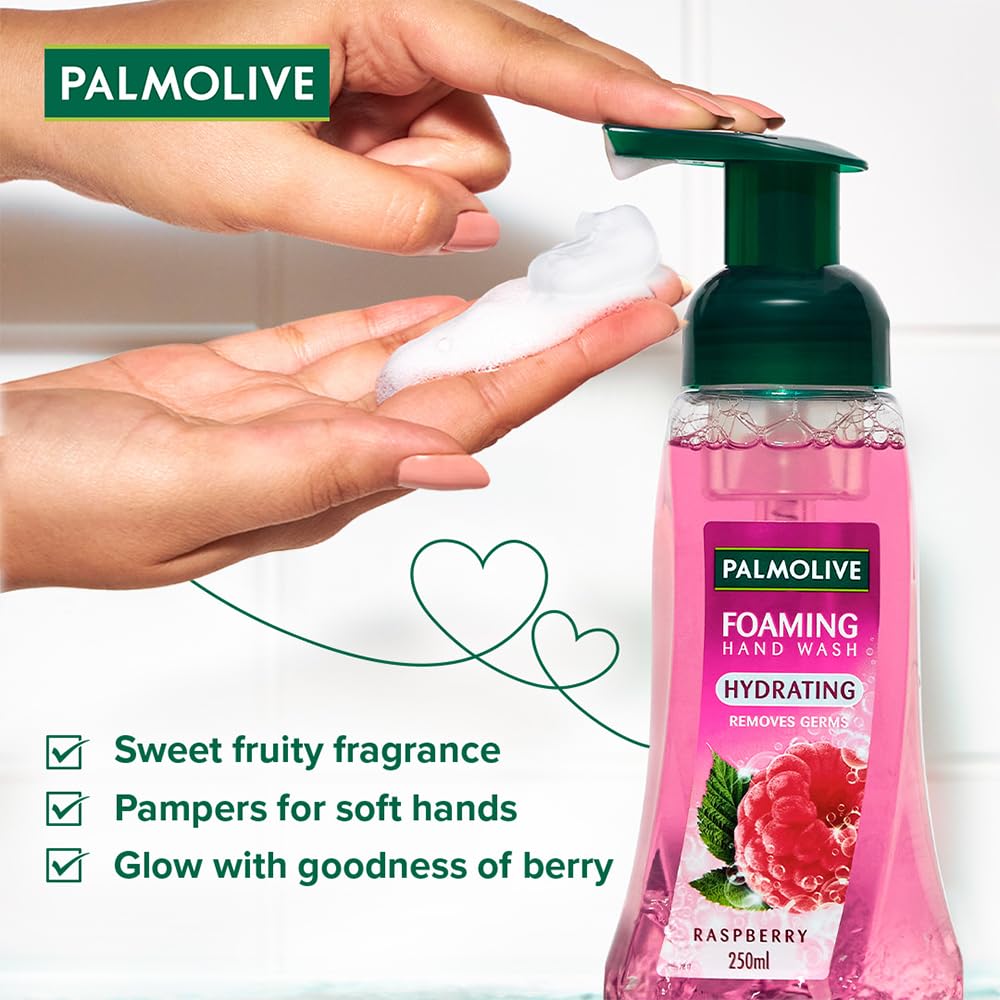Palmolive - Raspberry - Hydrating - Foaming Raspberry Liquid - Hand Wash