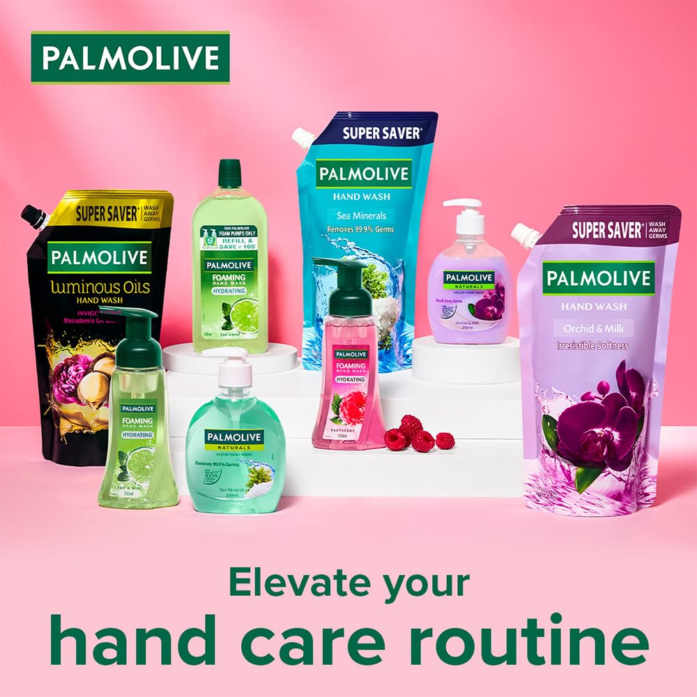 Palmolive - Raspberry - Hydrating - Foaming Raspberry Liquid - Hand Wash