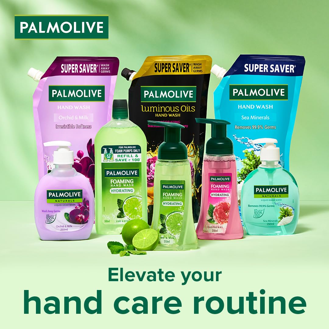 Palmolive - Lime & Mint - Hydrating - Foaming - Liquid Hand Wash