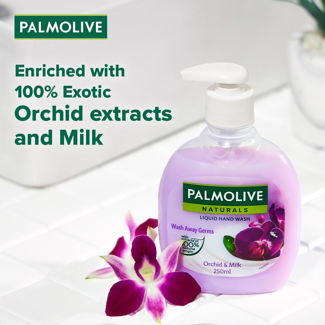 Palmolive - Orchid & Milk - Naturals Black - Liquid Hand Wash