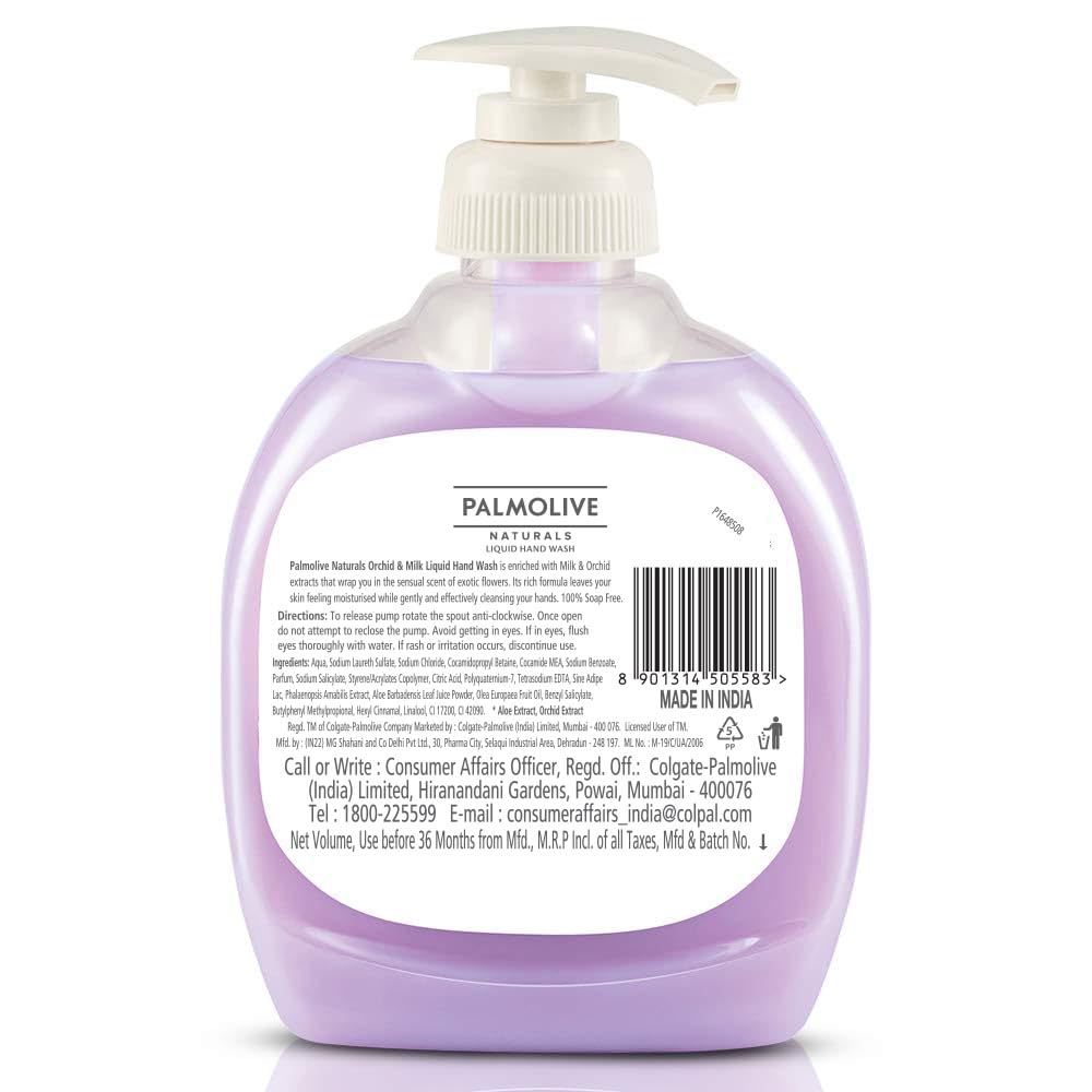 Palmolive - Orchid & Milk - Naturals Black - Liquid Hand Wash