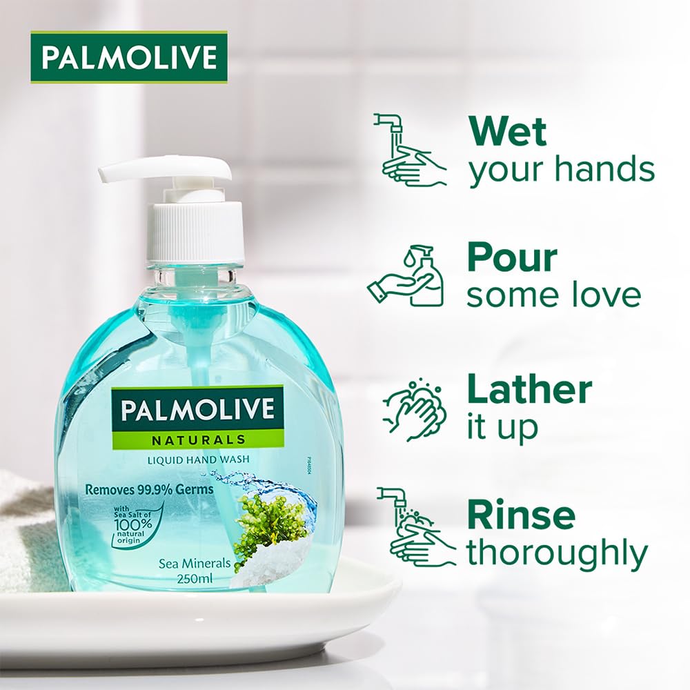 Palmolive - Sea Minerals - Naturals - Liquid Hand Wash