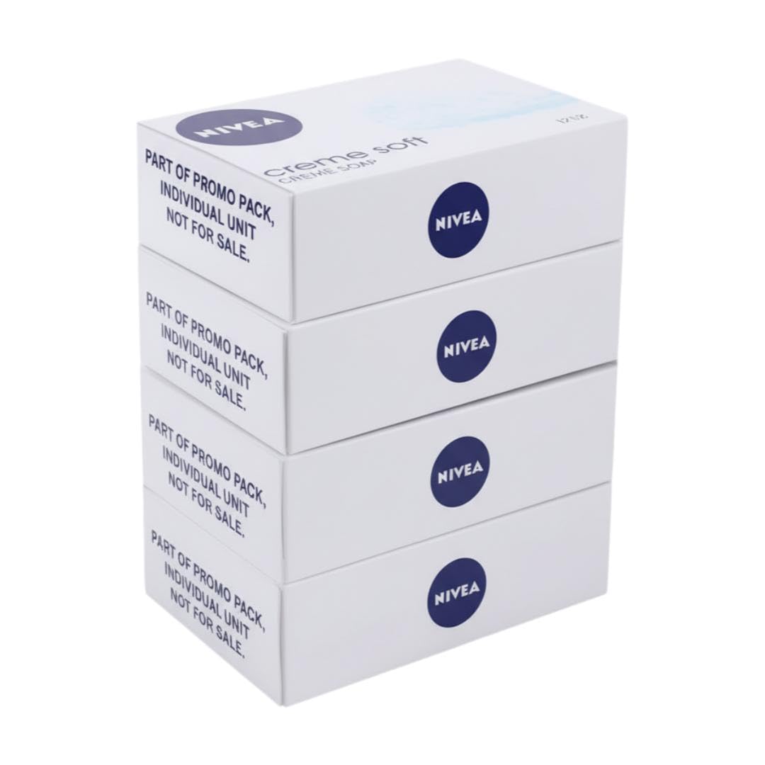 Nivea - Creme Soft Soap - (Pack of 4)