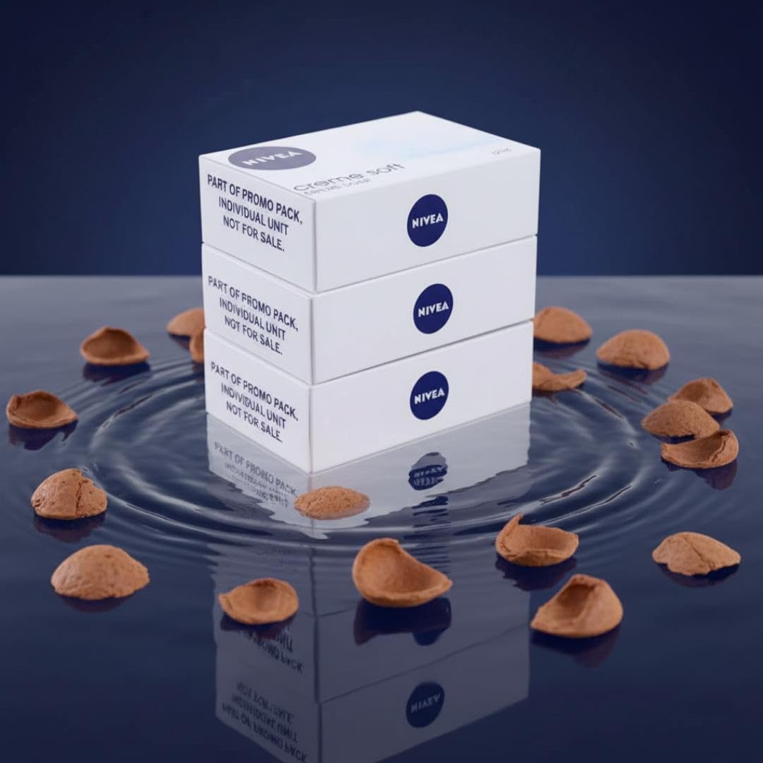 Nivea - Creme Soft Soap - (Pack of 4)