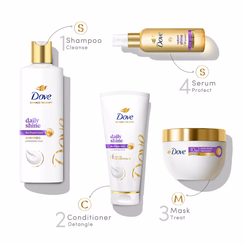 Dove - Daily Shine - Shampoo For Dull Hair