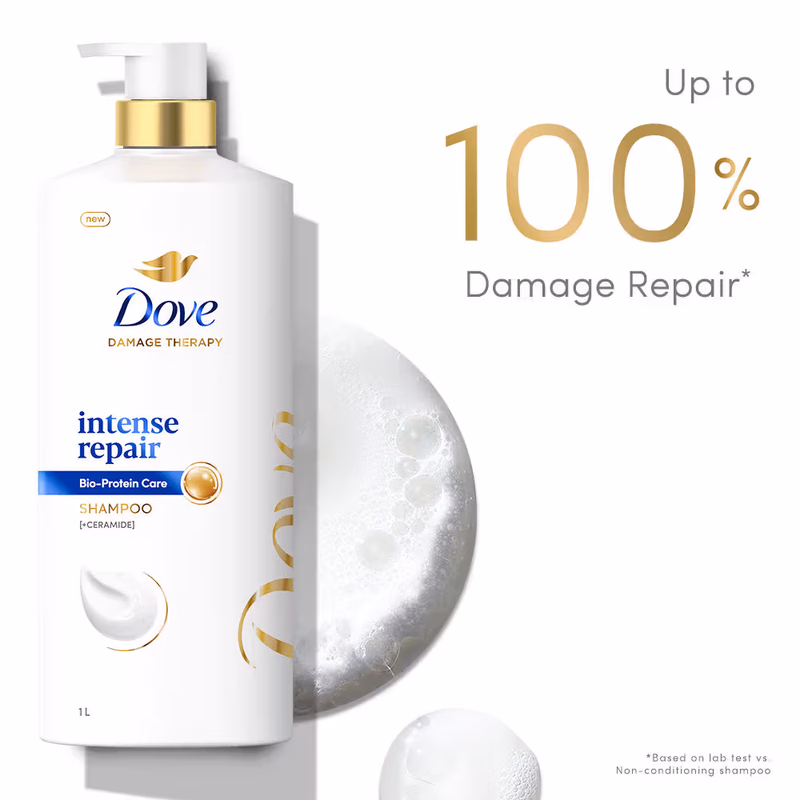 Dove - Intense Repair - Shampoo For Dry & Damaged Hair