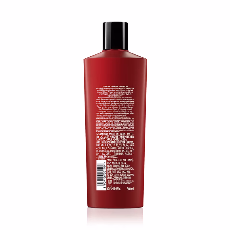 TRESemmé - Keratin & Argan Oil - Smooth Anti-Frizz Shampoo